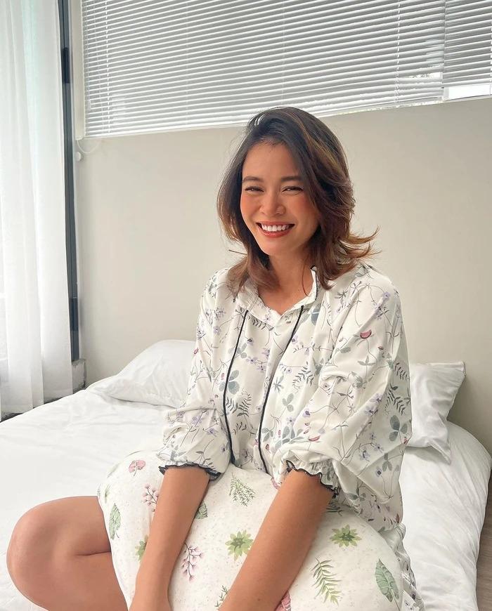 Mâu Thủy tự tin khoe mặt mộc, tiết lộ tăng thêm 13 kg-1