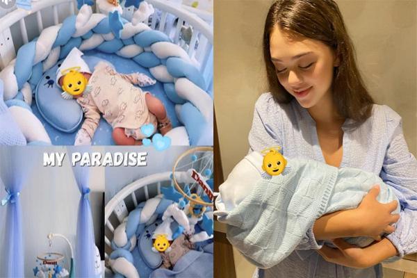 Bùi Tiến Dũng nửa đêm mò dậy chăm con, vợ Tây phản ứng bất ngờ-10