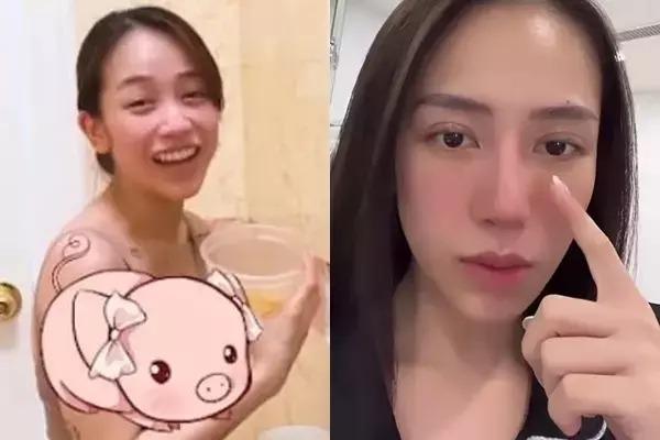 Mặt mộc ái nữ đại gia Minh Nhựa hậu dao kéo như Tây-10