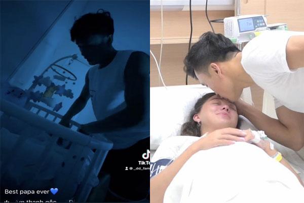 Mẹ vợ gửi lời cảm ơn Bùi Tiến Dũng khi cháu ngoại chào đời-8