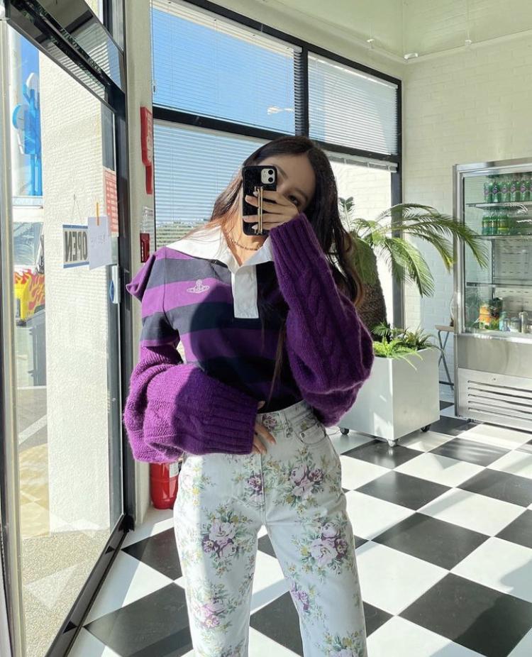 Học Jisoo, Lisa mix đồ phong cách thời trang mùa đông Hàn Quốc cực cuốn-7