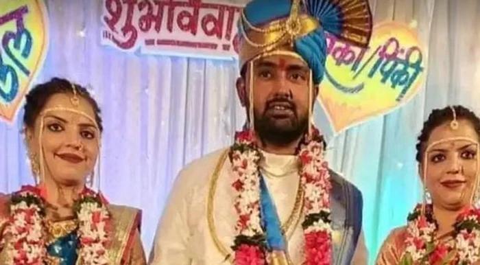 Chú rể cưới cùng lúc 2 vợ, danh tính 2 cô dâu còn sốc hơn-1