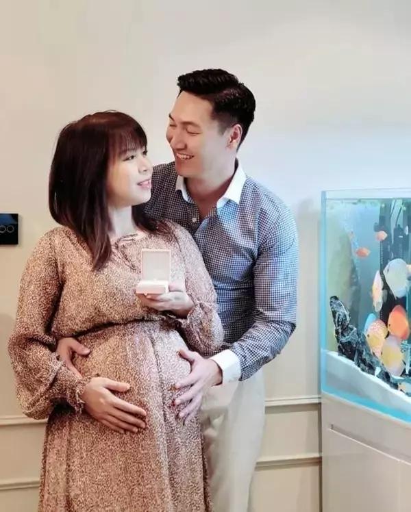 Diễn viên Mạnh Trường khoe cận mặt quý tử sơ sinh-5