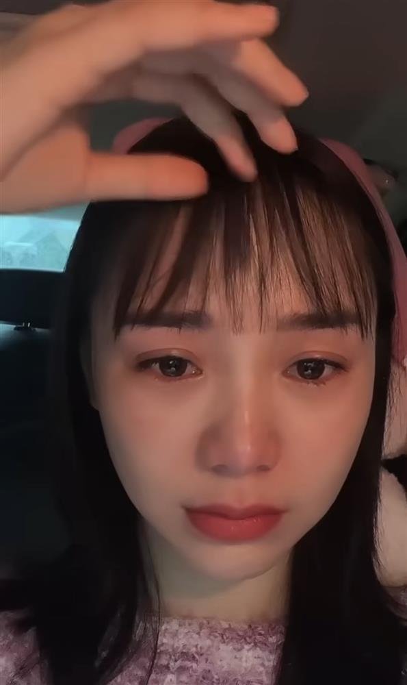 Quỳnh Kool suy sụp, khóc mấy tiếng không dừng vì salon tóc hại-2