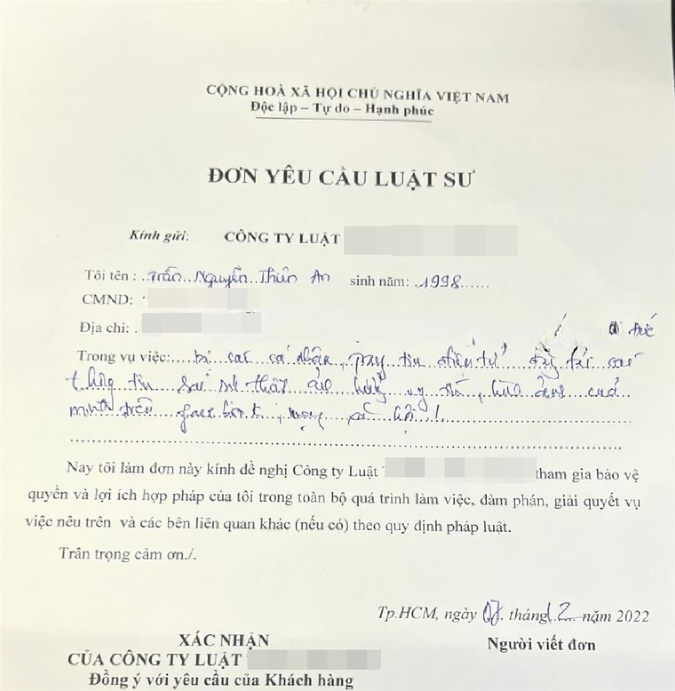 Thiên An gặp luật sư, quyết làm rõ cáo buộc bắt cá 3 tay-2