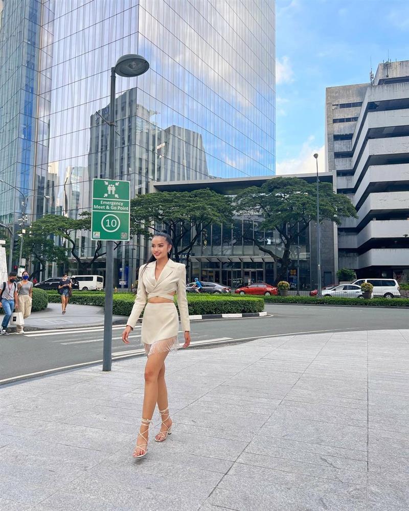 Ngọc Châu training thi Miss Universe ở Philippines vẫn lên đồ cực chiến-8
