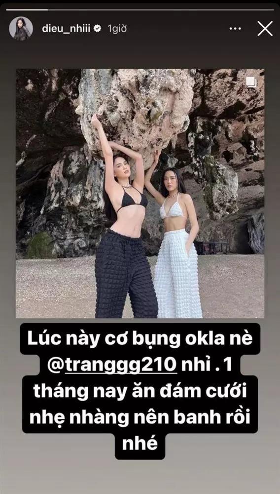 Diệu Nhi sau 2 tháng lấy chồng: Mặt nọng, bụng cũng mất múi-4