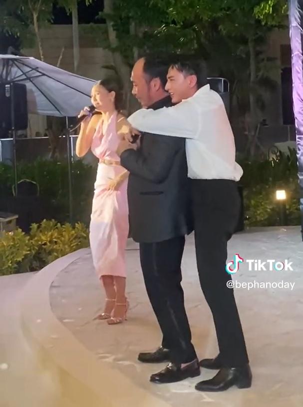 Isaac cực cute khi say xỉn, ôm từng người đám cưới Diệu Nhi-6