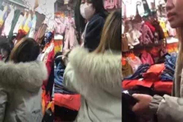 Công an xác minh nữ sinh viên bị chủ shop tát ở chợ Nhà Xanh-1