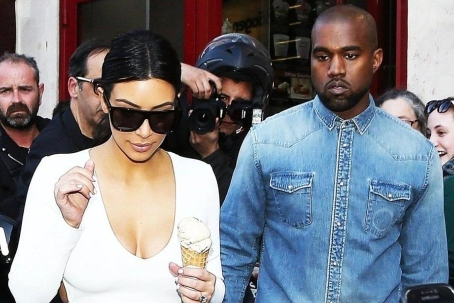 Cuộc chạm mặt căng thẳng giữa Kim Kardashian và Kanye West-1
