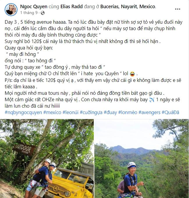 Ngọc Quyên và bạn trai Tây xưng hô mày - tao gây cười-4