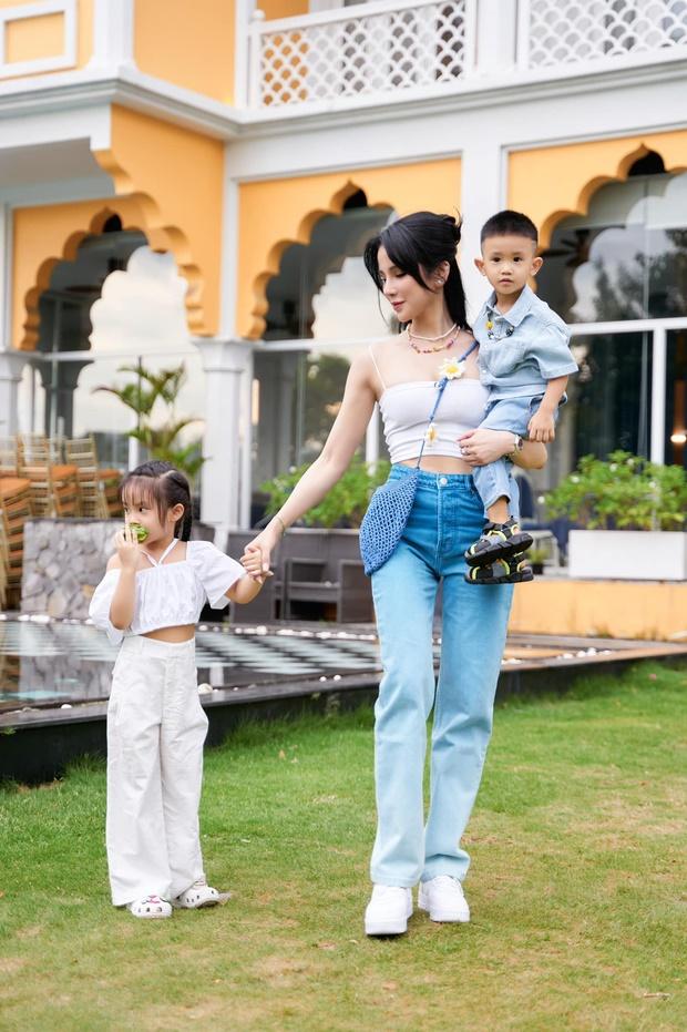 Diệp Lâm Anh lo lắng khi chồng không cho con tới trường học-2