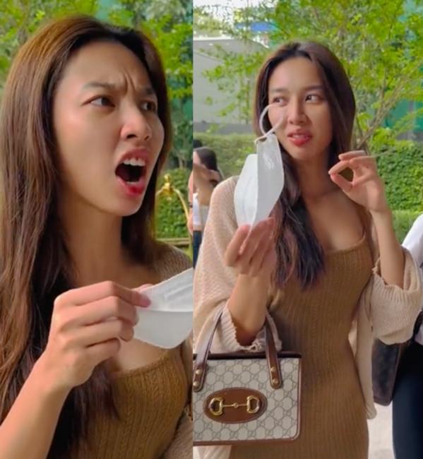 Thùy Tiên mặt mộc ra ngoài, đến người thân cũng nhận không ra-2