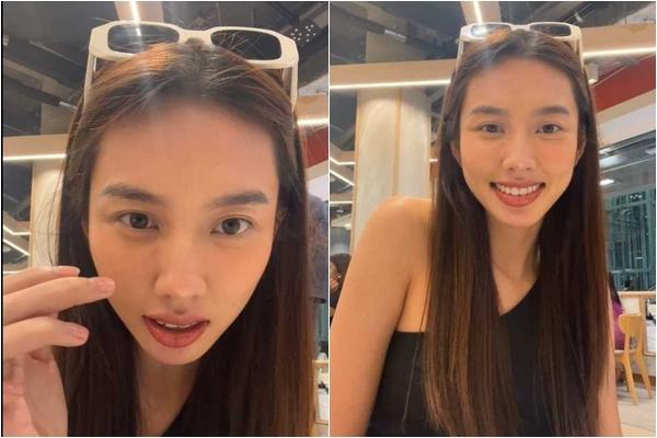 Thùy Tiên mặt mộc ra ngoài, đến người thân cũng nhận không ra-7