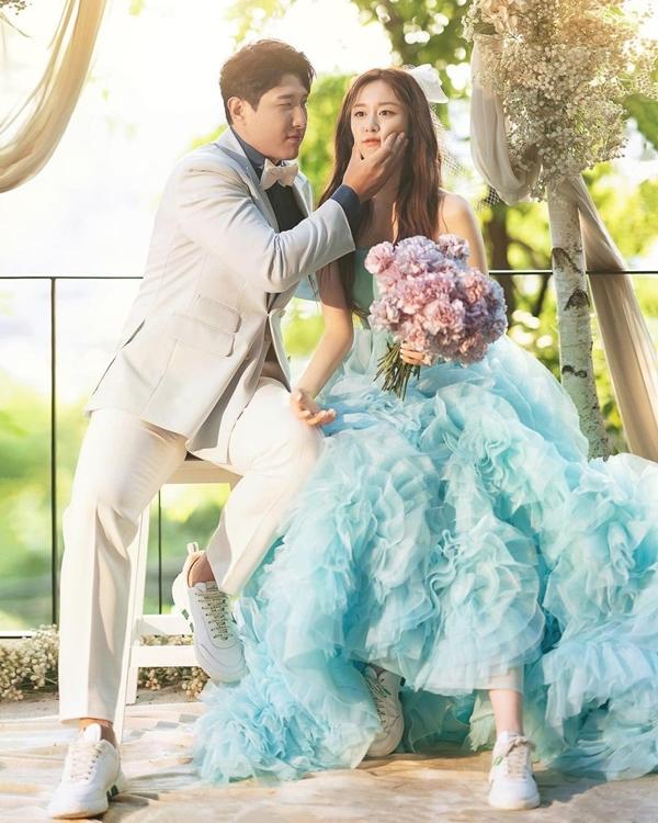 Ảnh cưới của Ji Yeon (T-ara) và cầu thủ bóng chày-5