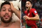 Sao trẻ Bồ Đào Nha Ramos lộ clip hot trước tứ kết World Cup