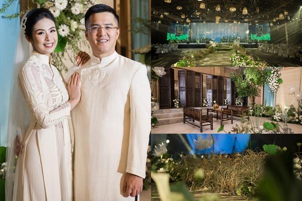 Đặng Thu Thảo, vợ chồng Đỗ Mỹ Linh ăn cưới Ngọc Hân-17