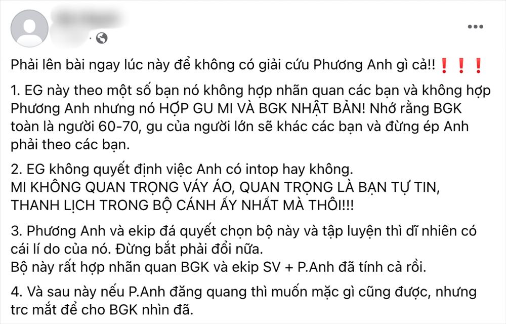 Phương Anh chốt đầm Miss International: Fan đòi giải cứu?-4