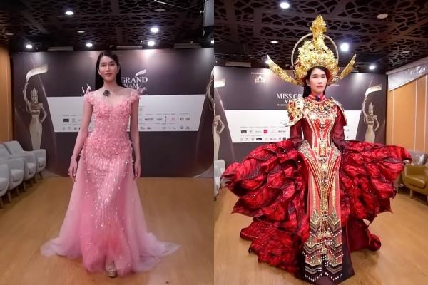 Phương Anh thi trang phục dân tộc tại CK Miss International 2022-7