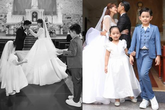 Phan Hiển hạnh phúc khi được cử hành hôn lễ trong nhà thờ