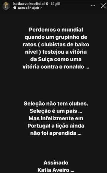 Chị gái Ronaldo: Bồ Đào Nha thất bại do một lũ chuột-1