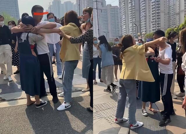 Tiểu tam ra vẻ yếu đuối, vợ bất lực vì bị chồng ngăn cản đánh ghen-2