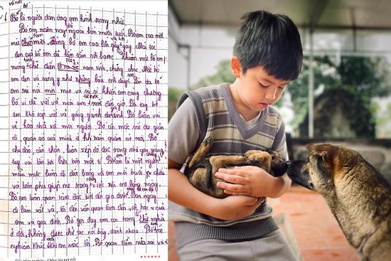 Bài văn tả bố của cậu bé lớp 5 khiến dân mạng chấm 10 điểm
