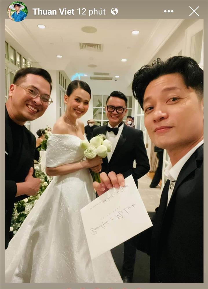 Hoa hậu Dương Mỹ Linh xinh tươi ngày cưới, đãi khách món gì?-1