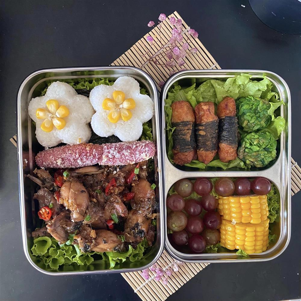 Loạt hộp cơm mang đi làm đẹp như truyện tranh của cô nàng 10x-11