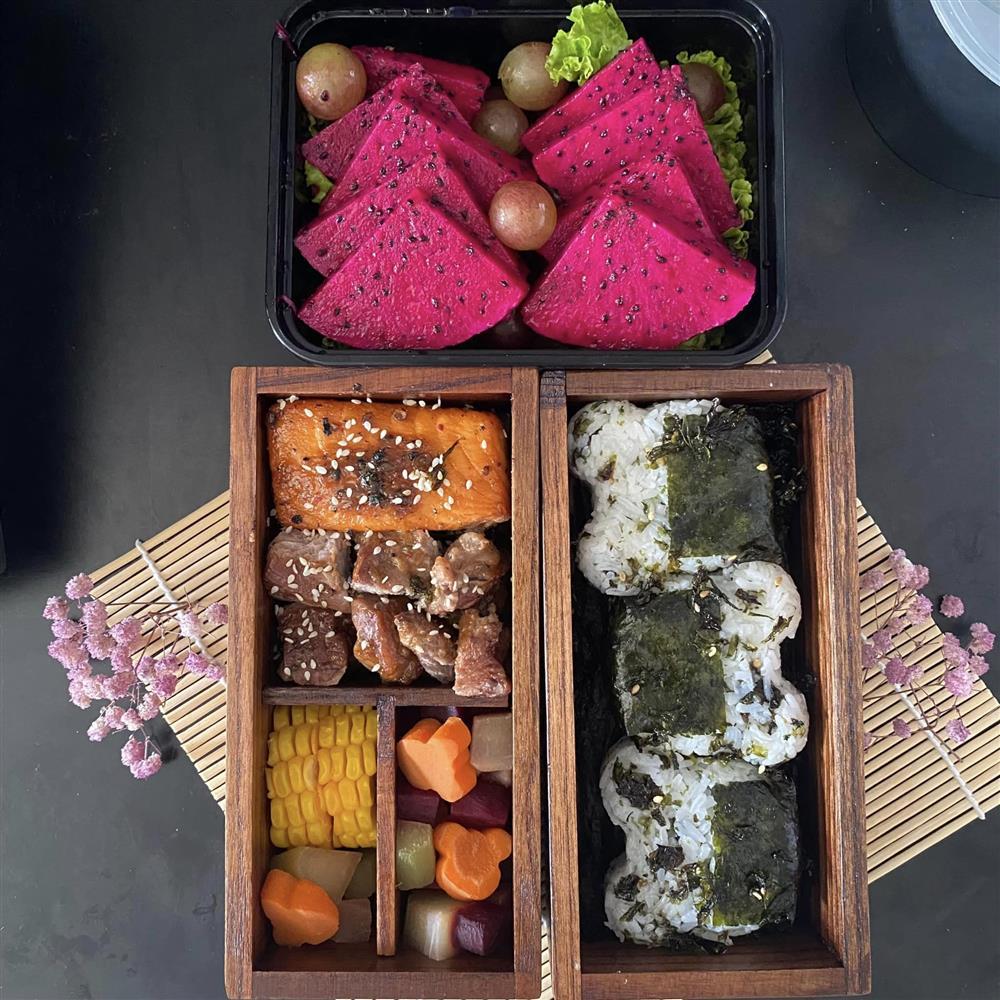 Loạt hộp cơm mang đi làm đẹp như truyện tranh của cô nàng 10x-12