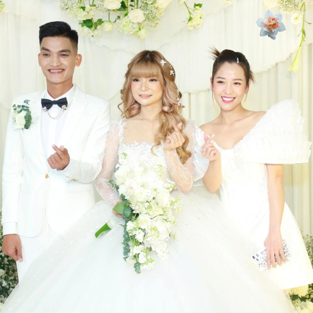 Puka ton-sur-ton Gin Tuấn Kiệt nhưng bị chê mặc lố ở đám cưới-5