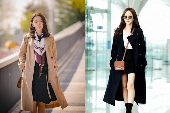 Mix đồ ngày lạnh với áo măng tô đẹp như Son Ye Jin, Park Min Young