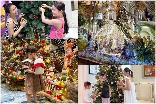 Bảo Thy trang trí Noel ấn tượng, Cường Đô La vững phong độ