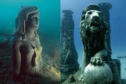 Cung điện của Cleopatra dưới lòng đại dương