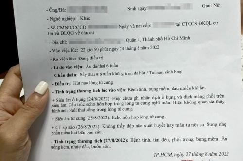 Clip: Nữ chủ quán tố bị nhóm đối tượng vây đánh đến sẩy thai-3