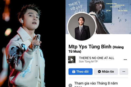 Facebook Sơn Tùng đổi tên nửa đêm, bị hack hay lại pr sản phẩm?