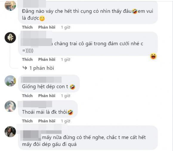 Cô dâu gây tranh cãi vì mặc váy cưới cùng dép sục cá sấu-5