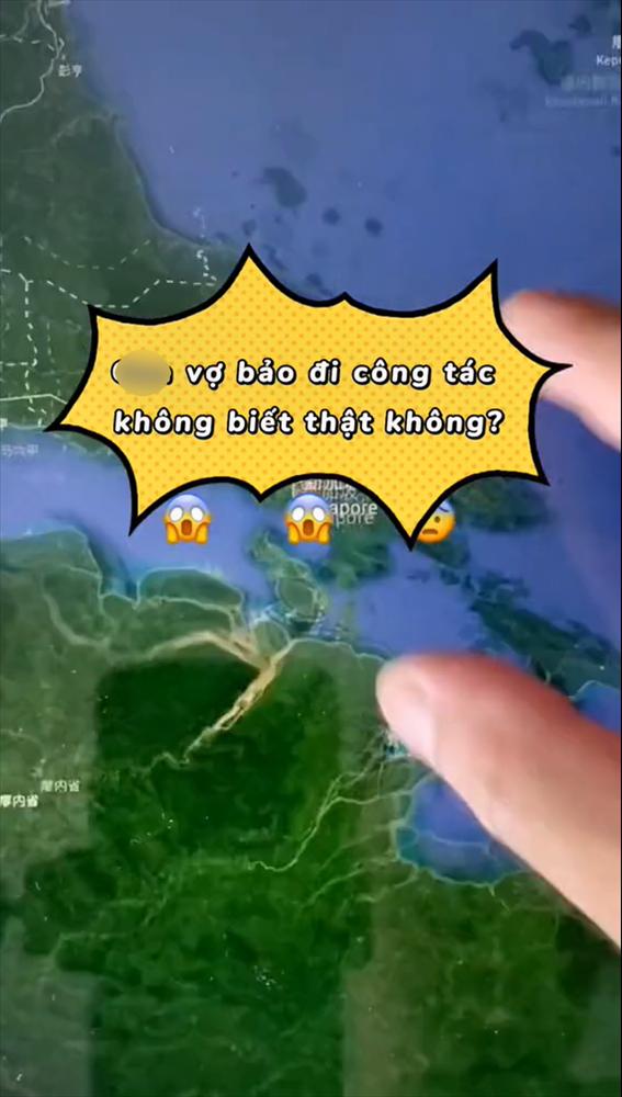 Nghi vợ nói dối đi công tác, chồng soi định vị rõ từng chi tiết-1