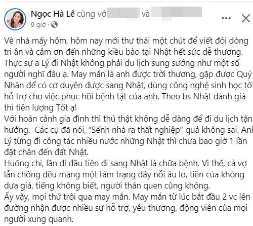 Vợ Công Lý hé lộ sự thật sau chuyến du lịch Nhật Bản-5