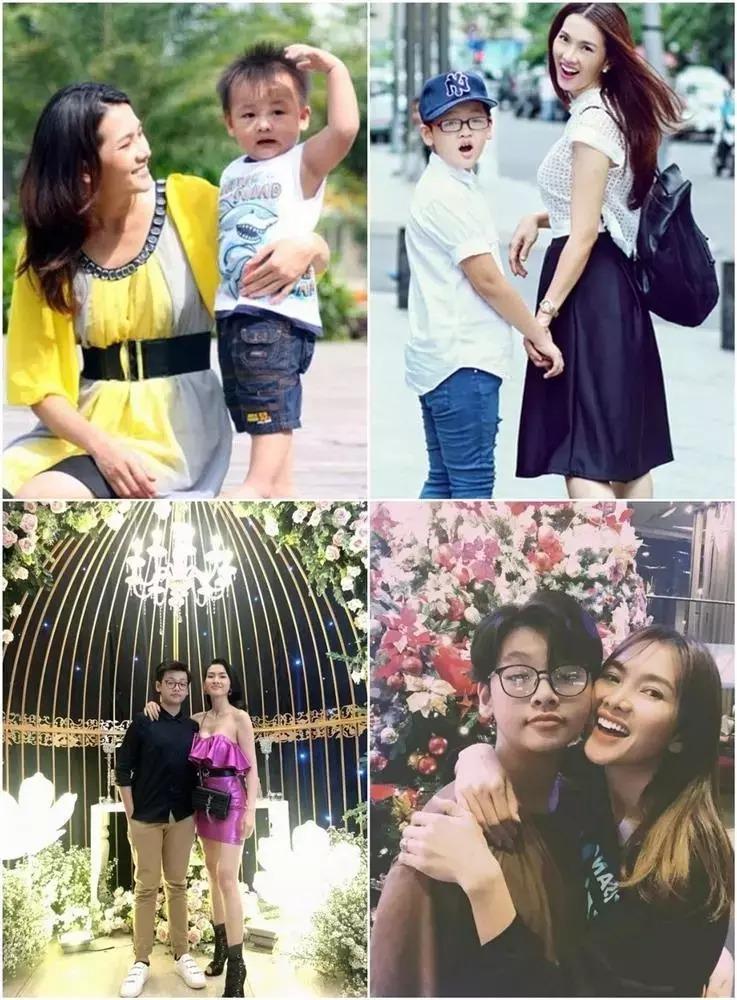 Anh Thư đi giày như cà kheo vẫn nhỏ bé bên con trai 1m84-7