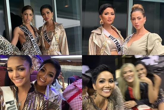 H'Hen Niê khoe loạt ảnh hiếm tại Miss Universe, tự dìm mình