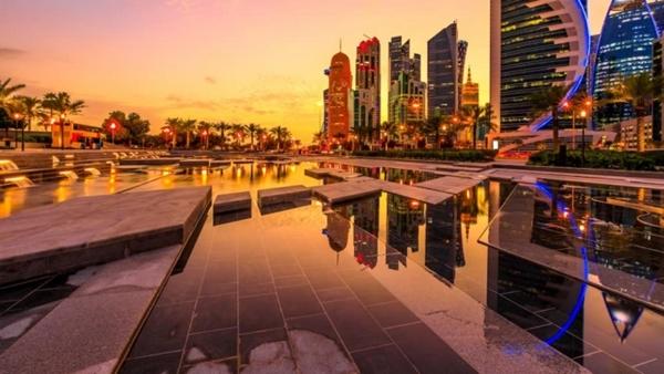 Vợ Messi say mê hoàng hôn Qatar-5