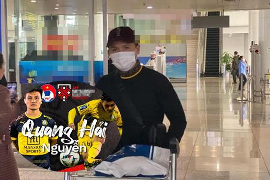 Quang Hải từ Pháp về nước, khoác áo đội tuyển Quốc gia