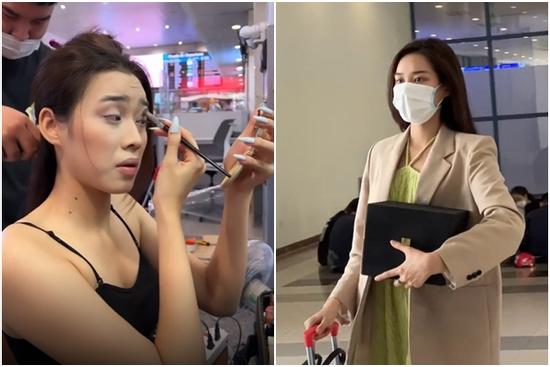 Đỗ Thị Hà tự make up giữa sân bay, bị thi cử 'dí' sát cuối nhiệm kỳ