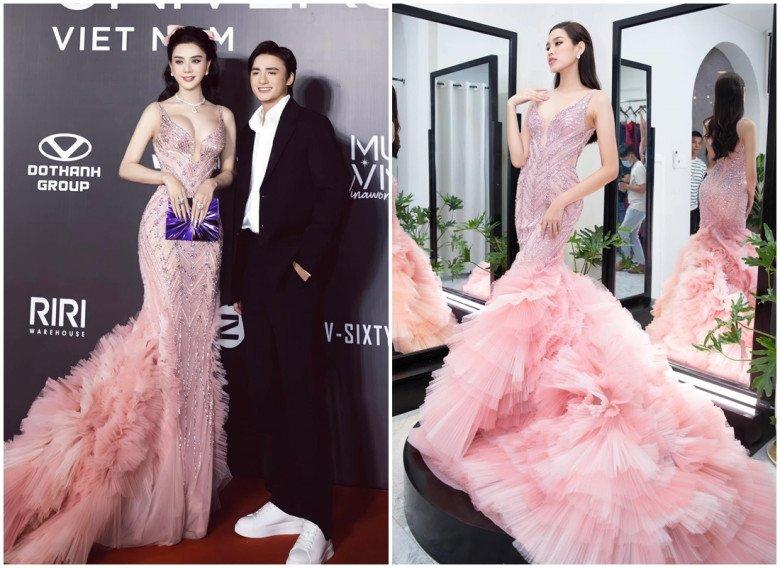 Lâm Khánh Chi lấn át cả Miss Earth 2020 khi đụng hàng-10