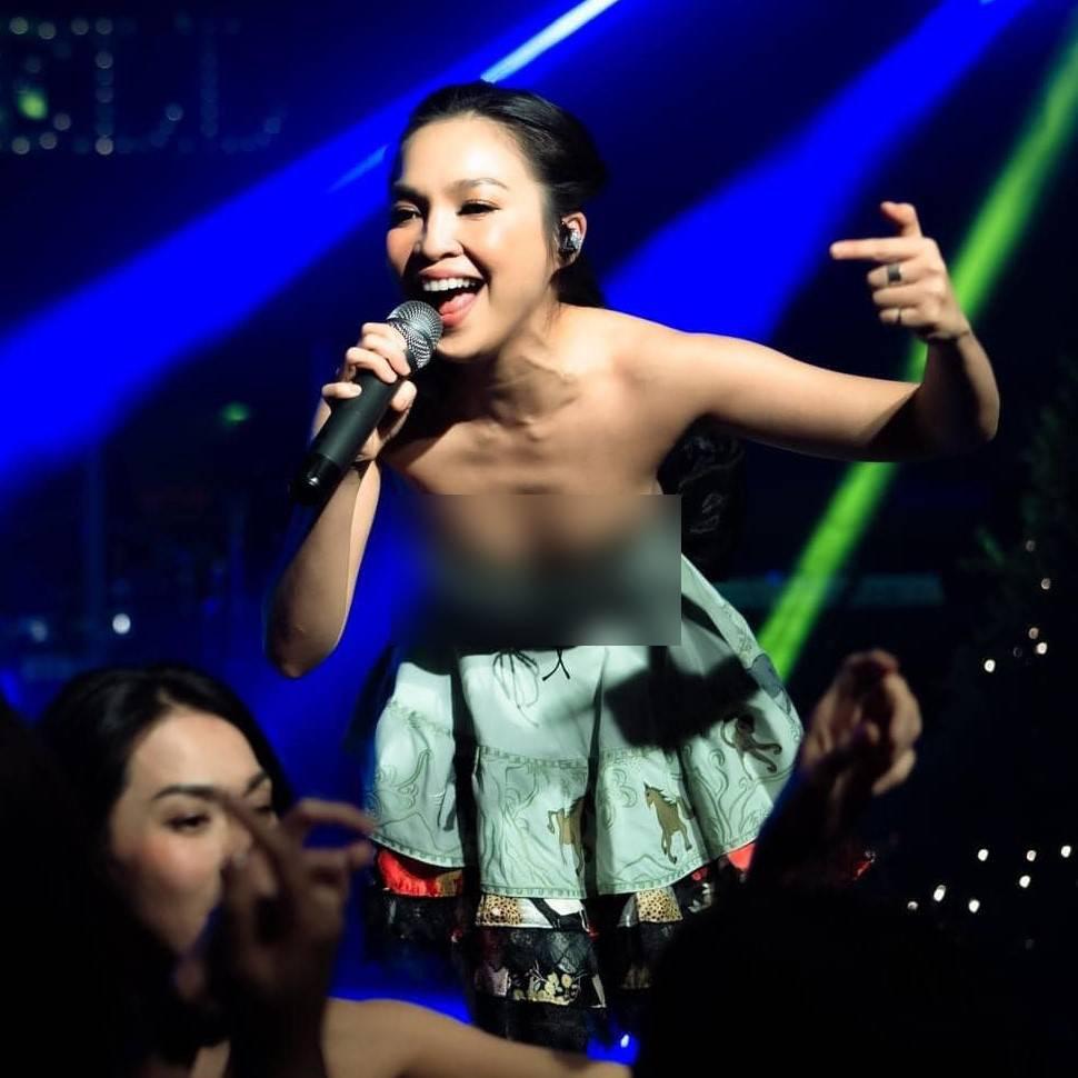 Lo lắng bộ váy chỉ chờ sự cố của Hiền Thục, chính chủ nói gì?-5