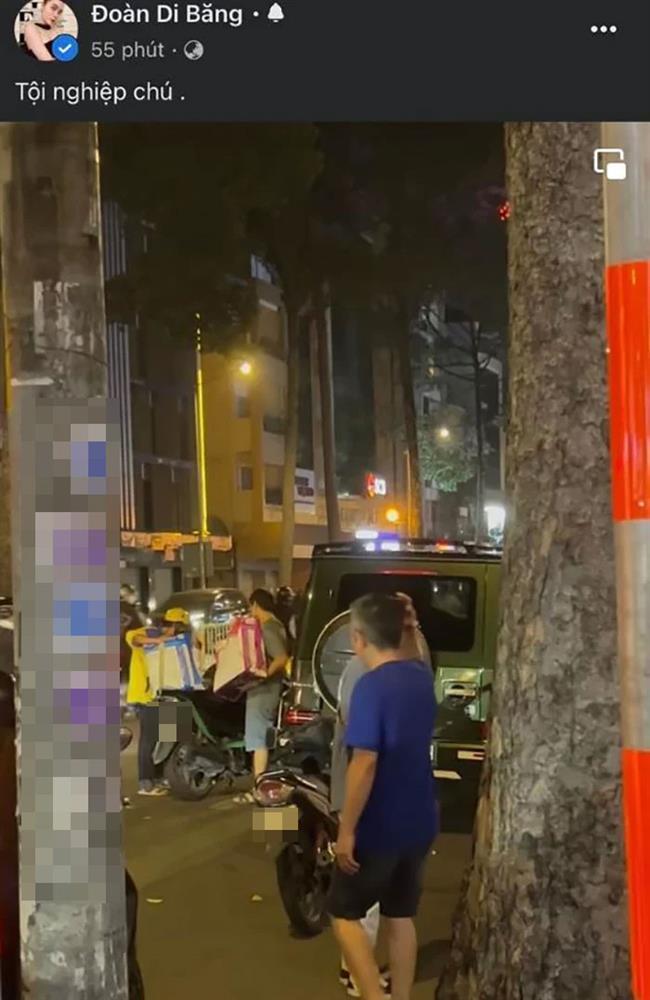 Bị tài xế xe ôm đâm vào xe 15 tỷ, Đoàn Di Băng phản ứng sốc-2