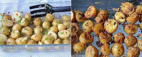 Làm khoai tây mini chiên cực hấp dẫn với nồi chiên không dầu-1