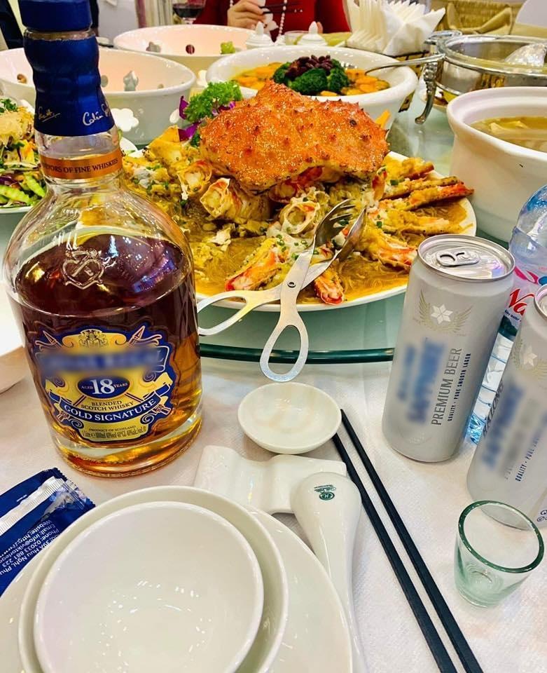 Cỗ cưới Quảng Ninh 20 triệu/mâm, toàn cua hoàng đế với bào ngư-3