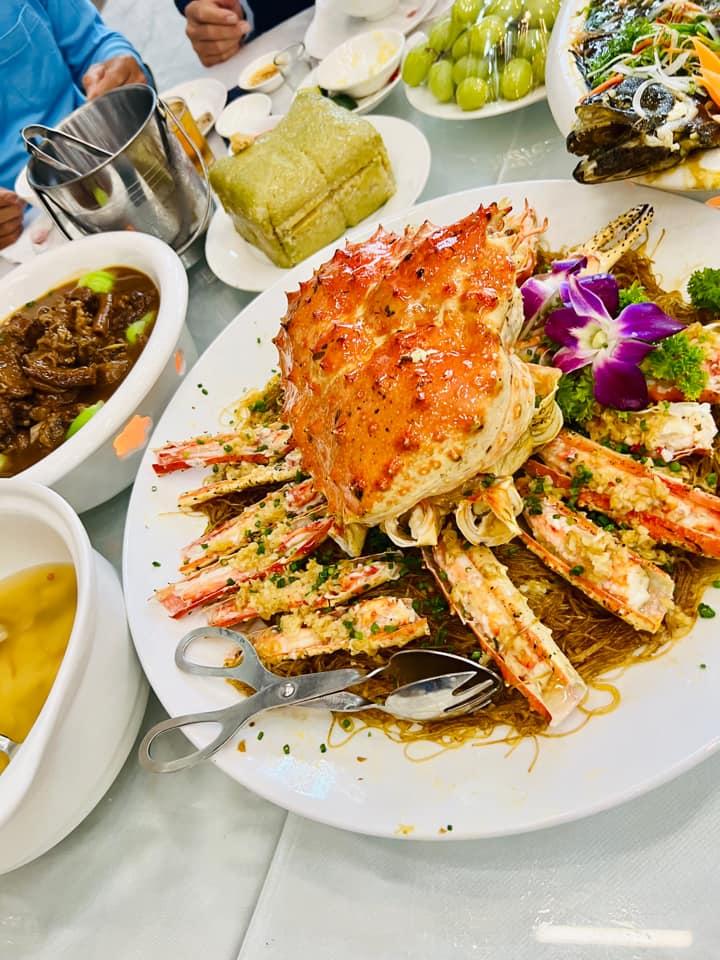 Cỗ cưới Quảng Ninh 20 triệu/mâm, toàn cua hoàng đế với bào ngư-4